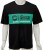 Tričko Sensas Fashion Club Black/Green Velikost M Tričko Sensas Fashion Club Black/Green Velikost M