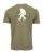 Tričko Simms Sasquatch T-Shirt Military Heather Veličina XL