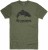 Tričko Simms Wood Trout Fill T-Shirt Military Heather Veličina M