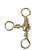 Trosmjerna Vrtilica Aquantic 3-Way Swivel Veličina 3/0 60kg