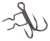 Trostruke udice Rage Strike Point Stinger Trebles