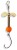 Třpytka Iron Trout Prop GO 0,9gr Třpytka Iron Trout Prop GO 0,9gr