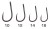 Udica Matrix X8 X-Power Carp Barbless - Eyed
