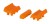 Umetci za držače štapova JRC X-Lite Rod-Bloxx Medium Multi-Colour