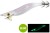 Umjetni Mamac Shimano Sephia Clinch Long Appeal 3.0Gou 016 White Glow