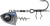 Uvrtna glava Savage Gear Monster Vertical Head 60gr #1/0 Whitefish