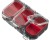 Vodootporna torbica Daiwa WP Sealed Deep Red 6