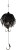Wobler Black Cat Real Worm Teaser 80g Black Red Flash