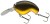 Wobler Daiwa Prorex Chibi Fuku Fuku Crank 4,1cm 6,5g Crna Zlato