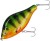 Wobler Mikado MFT JERK 13cm Hot Perch Potapajući