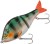 Wobler Mikado MFT Swimbait 13cm Perch Voľne Potápavý
