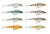 Wobler Rapala BX Jointed Minnow 09 9cm 8gr BLP