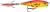 Wobler Rapala Skitter Pop - Top Water Fresh 7cm 7gr OF