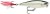 Wobler Rapala Skitter Pop - Top Water Svježe 7cm 7gr BLK