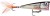 Wobler Rapala X-Light Pop 04 4cm 4,5gr ROL Wobler Rapala X-Light Pop 04 4cm 4,5gr ROL