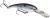 Wobler Strike King Bonsai Shad 10cm 7,1gr Chrome Plavi
