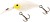 Wobler Westin ID-Crank 2.5 5cm 9g Plutajući Bone