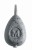 Zátěž Mivardi Stealth Flat Pear Inline Hmotnost 43gr/1,5oz