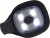 Zimska kapa sa svjetlom Mikado LED Beanie crna