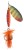 Žlica Abu Garcia Reflex Red 4,5cm 7gr Yellow Perch