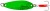 Žlica Mikado Hammer 6,1cm 20gr Fluo Zelená